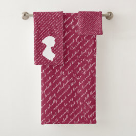 プライドと偏見オランダのボールシーン文字 バスタオルセット