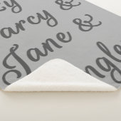 プライドと偏見カップルI シェルパブランケット (3/4)