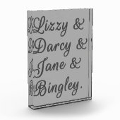 プライドと偏見カップルI フォトブロック (左)