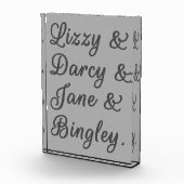 プライドと偏見カップルI フォトブロック (右)