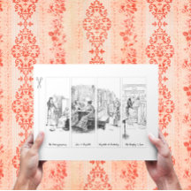 プライドと偏見ジェーンオースティン紙ブックマーク