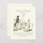 プライドと偏見ダーシーの最初の提案 (正面/裏面)