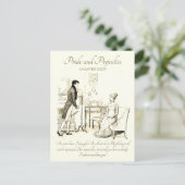 プライドと偏見ダーシーの最初の提案 ポストカード (スタンド正面)