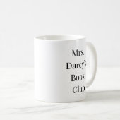 プライドと偏見ダーシー夫人の読書会 コーヒーマグカップ (正面右)