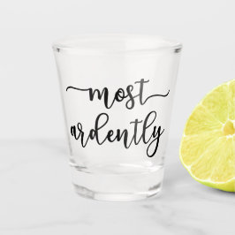プライドと偏見ダーシー氏 – 最も熱心に私 ショットグラス