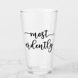 プライドと偏見ダーシー氏 – 最も熱心に私 タンブラーグラス