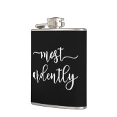 プライドと偏見ダーシー氏 – 最も熱心に私 フラスク (左)