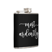 プライドと偏見ダーシー氏 – 最も熱心に私 フラスク (右)