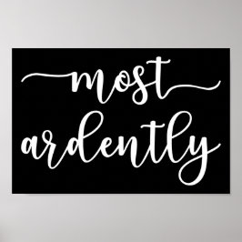 プライドと偏見ダーシー氏 – 最も熱心に私 ポスター