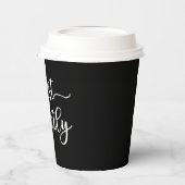 プライドと偏見ダーシー氏 – 最も熱心に私 紙コップ (左)