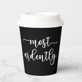 プライドと偏見ダーシー氏 – 最も熱心に私 紙コップ