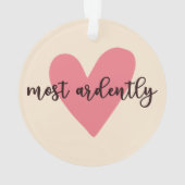 プライドと偏見ダーシー氏 – Most Ardently V オーナメント (裏面)