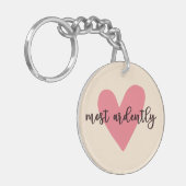 プライドと偏見ダーシー氏 – Most Ardently V キーホルダー (正面左)