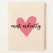 プライドと偏見ダーシー氏 – Most Ardently V プランナー手帳 (裏面)