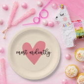 プライドと偏見ダーシー氏 – Most Ardently V ペーパープレート (パーティー)