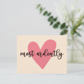 プライドと偏見ダーシー氏 – Most Ardently V ポストカード (スタンド正面)