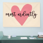 プライドと偏見ダーシー氏 – Most Ardently V 横断幕 (トレードショー)