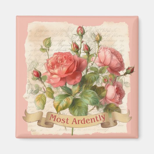 プライドと偏見ダーシー・引用文氏、最も熱心に マグネット (正面)