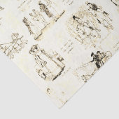 プライドと偏見ベージュセピアトワール引用文 薄葉紙 (詳細)