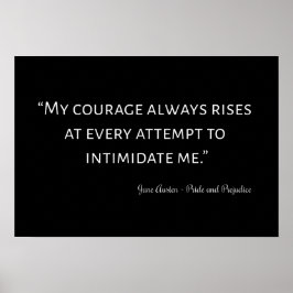 プライドと偏見引用文I ポスター