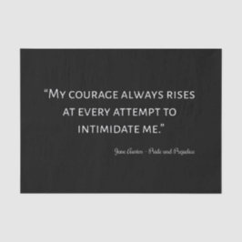 プライドと偏見引用文I 薄葉紙