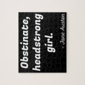 プライドと偏見引用文II ジグソーパズル (縦)