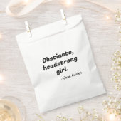 プライドと偏見引用文II フェイバーバッグ (クリップ留めされた状態)