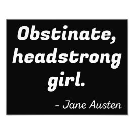 プライドと偏見引用文II フォトプリント           