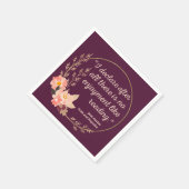 プライドと偏見引用文III – かわいいスタイル スタンダードカクテルナプキン (角)