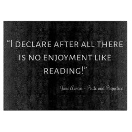 プライドと偏見引用文III カッティングボード