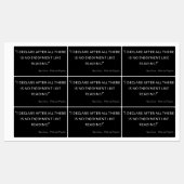 プライドと偏見引用文III ラベル (シート)