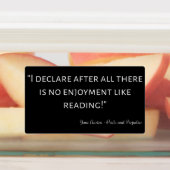 プライドと偏見引用文III ラベル (貼付)