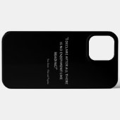 プライドと偏見引用文III Case-Mate iPhoneケース (裏面 (横))