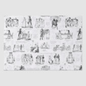 プライドと偏見白黒トワール引用文 薄葉紙 (正面)