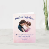 プライドと偏見空白ののメモカード カード (正面)