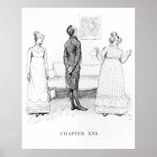 「プライドと偏見」の場面 ポスター (正面)