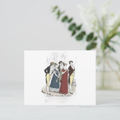 プライドと偏見 – オランダのパーティーが到着 ポストカード (スタンド正面)