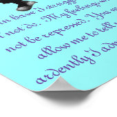 プライドと偏見、ダーシーさん ポスター (角)