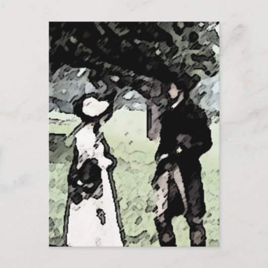 プライドと偏見 ポストカード (正面)