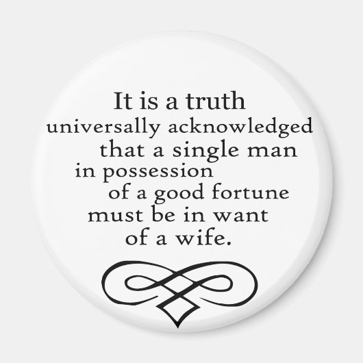 プライドと偏見 マグネット (正面)