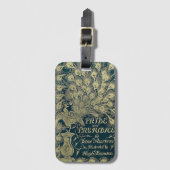 プライドと偏見 ラゲッジタグ (正面縦)