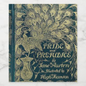 プライドと偏見 ワインラベル (シングルラベル)