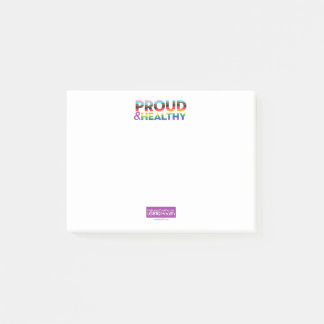 プライドと健康 Post-It® ノート ポストイット