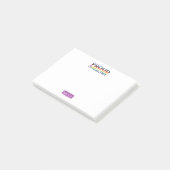 プライドと健康 Post-It® ノート ポストイット (アングル)