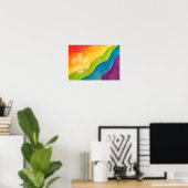 プライドと前足 ポスター (ホームオフィス)