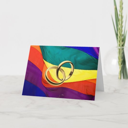 プライドと結婚 カード (正面)