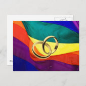 プライドと結婚 ポストカード (正面/裏面)