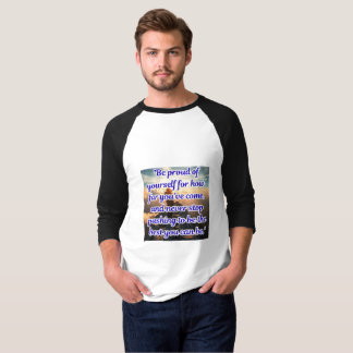 プライドと進歩の旅のTシャツ Tシャツ