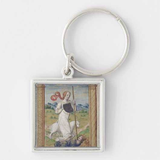 プライドに対する謙遜 キーホルダー (正面)