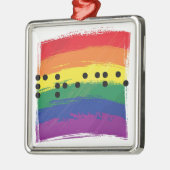 プライドのオーナメント メタルオーナメント (左)